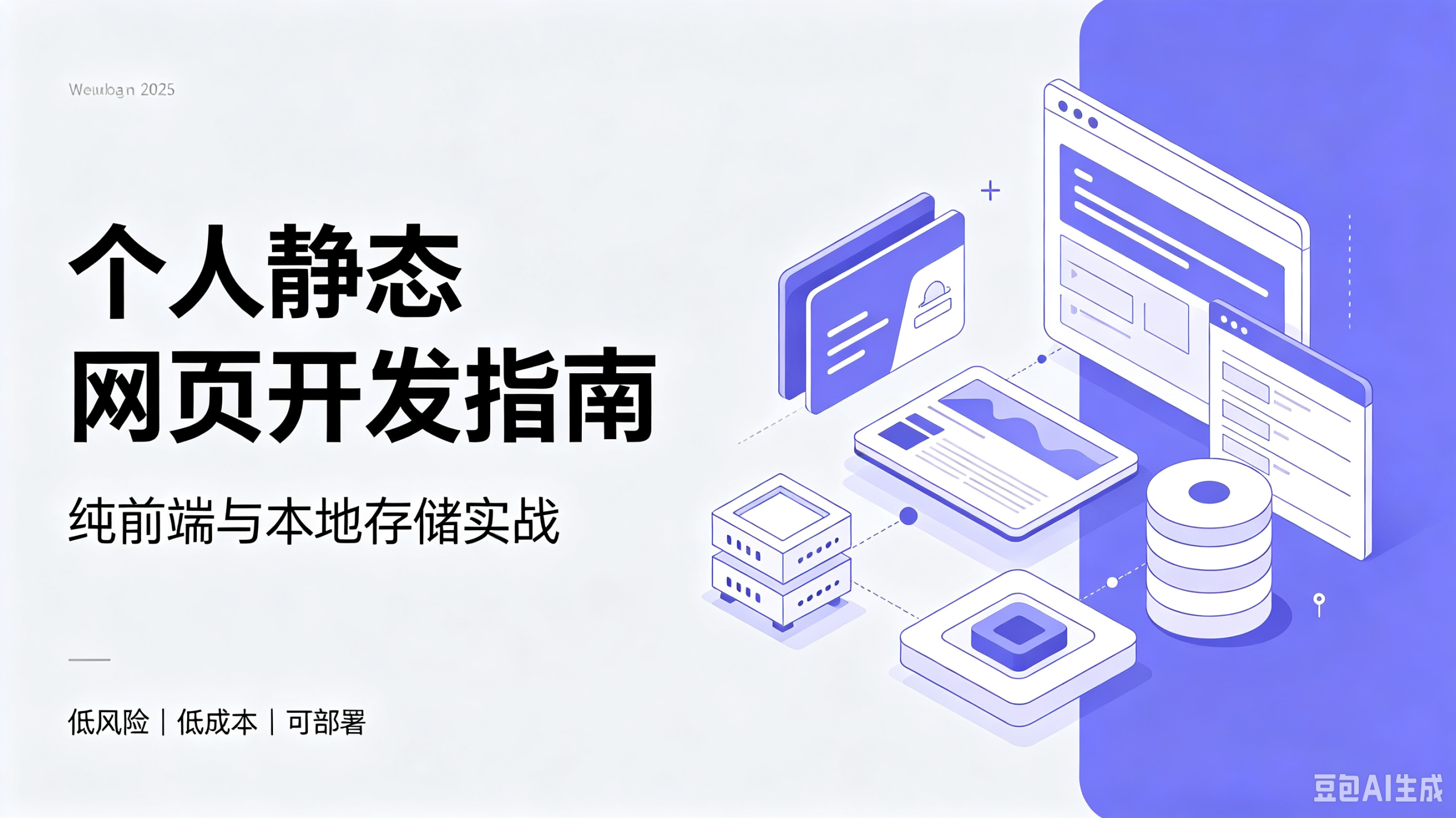 个人静态网页本地存储开发指南